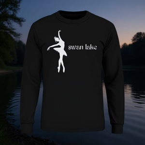 T-shirt à manches longues avec motif ballerine du ballet Swan Lake - Product Image 3