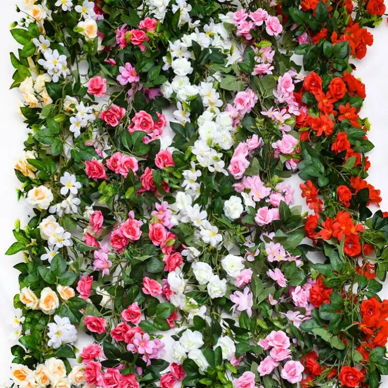 Artificial Wedding Decoration Flowers Artificial Flower at Low Prices Plastic Artificial Plants Floral Backdrop Flower