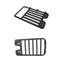 Plateforme de toit modifiée Jetour Traveler/ShanHai T2 en alliage d'aluminium, nouvelle échelle latérale d'accès, kit d'installation à vis noires