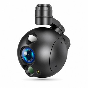 Spherical 4-in-1 Four-<b>Sensor</b> AI Gimbal Pod 24X Zoom 48MP 50MP Wide 1280x1024 Thermal 15-3000m LRF 10T AI Computing - Product Image 3