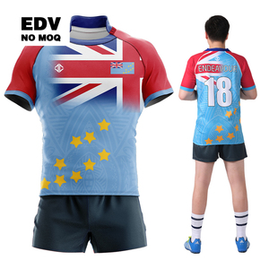 Maillot de rugby de conception populaire Chemises de rugby décontractées Maillot de rugby court - Product Image 2