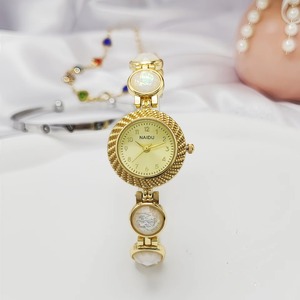<b>Watch</b> for Women New Fashion Alloy Wrist <b>Watch</b> Glass Decorated Band For Daily Casual Outfit - Product Image 1