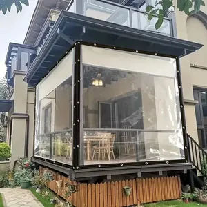 Film PE <span class=keywords><strong>transparent</strong></span> imperméable, bâche d'extérieur, tente isolante <span class=keywords><strong>pour</strong></span> plantes succulentes, auvent de balcon <span class=keywords><strong>pour</strong></span> jardin et maison - Product Image 1