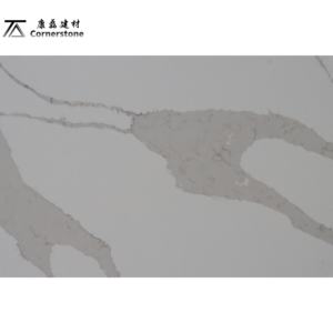 Calacatta White KL6629 Veins Losas de cuarzo artificial 15mm 18mm 20mm y 30mm Espesor Encimeras de <span class=keywords><strong>cocina</strong></span> Piedra de ingeniería - Product Image 3