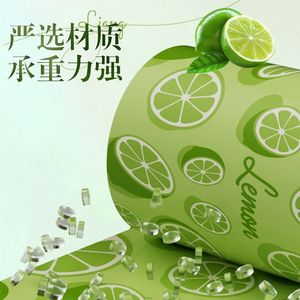 Lemon Scented Thickened Plastic Trash Bags 40pcs 45x45cm Double Layer With <b>Automatic</b> Closure For Kitchen Use - Product Image 5