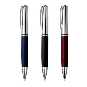 Nuove idee tendenze di vendita calde penna a sfera regalo in metallo ceramica penna Twist Business