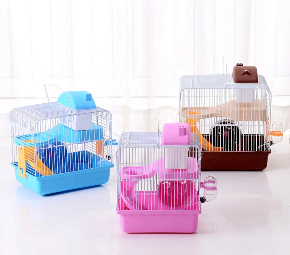 Hot Koop Plastic Multi-Layer Carrier Pet Hamster Huis Cavy Kooi