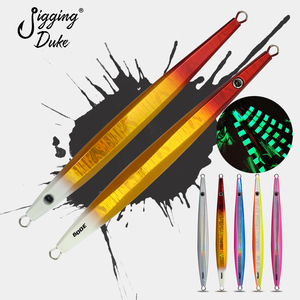 JiggingDuke Mồi Câu Dọc Chìm Nhanh Tốc Độ Biển Sâu 300G 400G Mồi Câu Cá Nước Mặn Mồi Câu Jig Chậm Bằng Kim Loại - Product Image 2