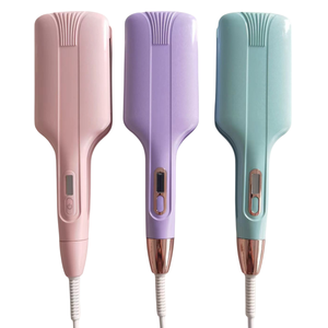 โรลม้วนผมลอนใหญ่36มม. 3บาร์เรลสำหรับมืออาชีพโรลม้วนไข่นางเงือกลอนจัดแต่งทรง<span class=keywords><strong>ผม</strong></span> - Product Image 5