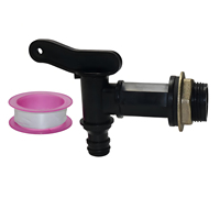 Robinet de raccordement en laiton pour tuyau d'arrosage, Robinet d'irrigation automatique, Robinet de réservoir d'eau, Accessoires IBC, Raccords rapides, Outils de jardin
