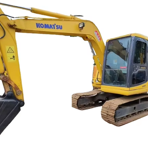 Excavadora diésel de alto rendimiento de 6 toneladas, cojinete de bomba de engranajes de motor de venta fuerte capacidad de trabajo de Komatsu usado Original de 2, 0 - Product Image 1
