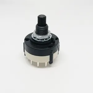 12 position endless no stop 360 degree rotary switch