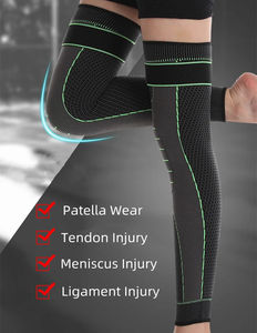 Vente en gros, Meilleures ventes : Genouillères de sport, Manchon de compression intégral pour mollet avec soutien pour le basketball - Product Image 6