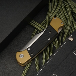 มีดพับ Tredknix BUCK112 ใบมีด D2 หนา 0.3 มม. ปลายแหลม ทนทาน สำหรับตั้งแคมป์  ปรับแต่งได้ตามต้องการ (OEM) ด้ามจับ G10  แบบ DIY - Product Image 6