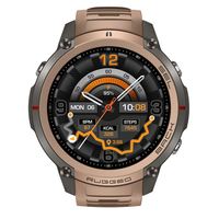 Montre connectée DM59 avec écran AMOLED de 1,43 pouce, bracelet en gel de silice, suivi d'activité, boussole, GPS, montre de sport d'extérieur, appels téléphoniques