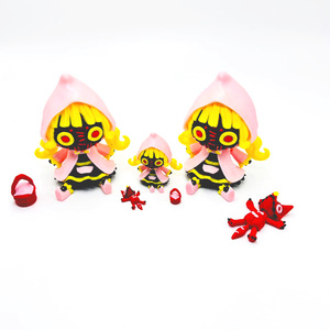 Figura de Juguete Unisex Personalizable de Fábrica, Adorno de Halloween de Caperucita Roja Horripilante, Impresa en 3D, de Plástico, Ecológica, OEM - Product Image 6