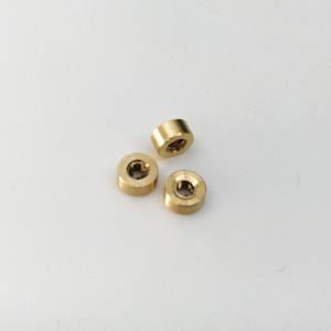 Servicio de mecanizado CNC de precisión, taladrado y fresado, anillos de latón metálicos CNC, rosca interna, tuercas CNC personalizadas - Product Image 5