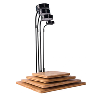 Lumière LED pour aquarium en panneau de bambou, aquascape, micro-paysage, éclairage décoratif pour aquarium