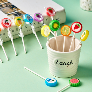 EW Lollipop-dulces de fruta hechos a mano, dulces de regalo de 8g, venta al por mayor - Product Image 5