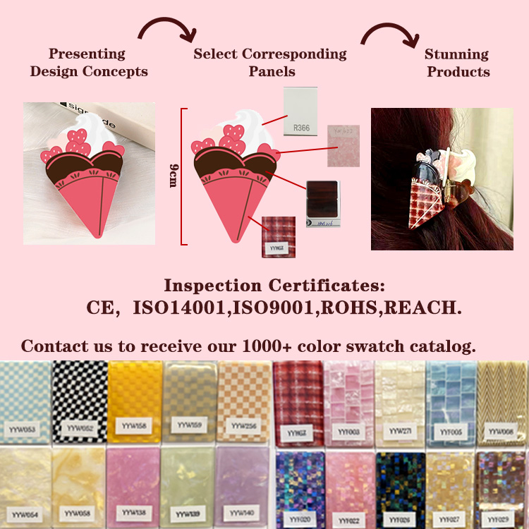 hair clip claw metal diy