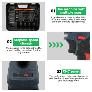 Clé à chocs sans fil sans balais, <span class=keywords><strong>batterie</strong></span> lithium-ion 21V, couple maximal 300 Nm, qualité industrielle, <span class=keywords><strong>outil</strong></span> <span class=keywords><strong>multifonction</strong></span> pour l'entretien automobile et le bricolage - Product Image 3