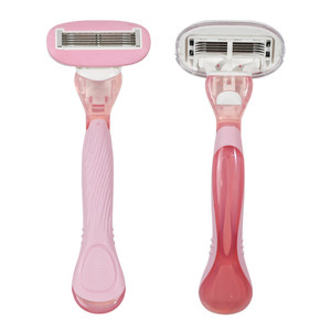 Rasoir à 5 lames pour femmes, avec cartouches, lame en acier inoxydable, rasoir pour femmes - Product Image 1