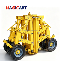 Système de transport mobile ISO Corner Wheel pour conteneurs maritimes, avec outil de remorquage et de levage, pour le déplacement et le transport de conteneurs.
