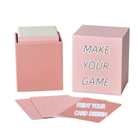 Jeu de cartes personnalisé pour couples, en papier, pour soirée de boisson entre adultes, amusant - Boîte et cartes personnalisables, cadeau et usage promotionnel