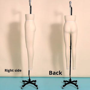 Linghua National Standard Modèle <span class=keywords><strong>de</strong></span> coupe tridimensionnelle Pantalon du bas du corps pour femmes Modèle Vêtements synthétiques Photos d'enseignement - Product Image 3