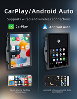 Autoradio Android Tactile 9.7'' Style Tesla 4G Carplay DSP RDS pour Opel Astra J Vauxhall Buick Verano