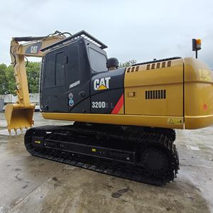 Excavadora hidráulica de orugas CAT 320D2 320D2L CAT 320 usada de alta calidad, entrega rápida en stock, CAT 320D2 320D2L de segunda mano - Product Image 1