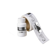 Étiquettes adhésives personnalisées pour flacons médicaux et bouteilles de compléments alimentaires avec impression en rouleau pour l'emballage des produits