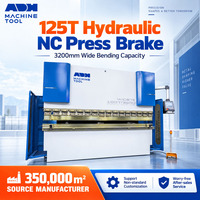 Presse plieuse hydraulique NC 125T/3200mm pour tôles avec contrôleur