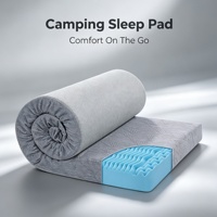 Colchón enrollable antideslizante, impermeable, totalmente lavable y con disipación de calor para cama de camión, caravana, camping portátil, ODM personalizado.
