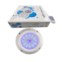 RGB lampu kolam renang, kendali jarak jauh IP68 18W 24W 36W dapat diredupkan bersertifikat CE LED bawah air tahan air