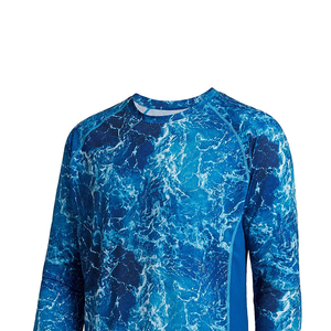 Vente en gros, design unique, prix raisonnable, polyester/coton, UPF 50, personnalisable, haute qualité, respirant, séchage rapide, grande taille, pour hommes - Product Image 4