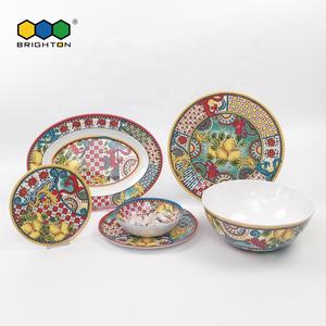 Assiettes, bols et plateaux incassables en mélamine de qualité supérieure pour vaisselle en mélamine - Product Image 6