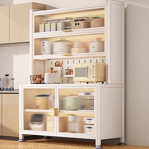 Kitchen Living <strong>Room</strong> Shelves <strong>Dining</strong> Side Multi-Layer Oven Microwave Pots Pans Multifunctional <strong>Storage</strong> <strong>Dining</strong> <strong>Room</strong> <strong>Cabinet</strong> - Product Image 1