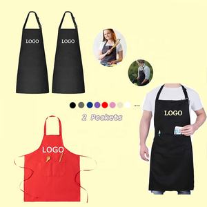 Tabliers personnalisés en gros avec logo, imperméables, pour chef, cuisine, salon, barbier, café, restaurants, serveurs, enfants, adultes, unisexe, hommes, femmes - Product Image 1