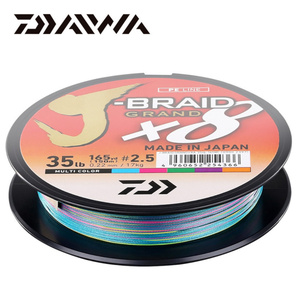 DAIWA เอ็นตกปลา10lbs ถึง100lbs,เอ็นตกปลาพร้อมกรรไกรทำจาก <span class=keywords><strong>PE</strong></span> 8เกลียวถัก300ยาว500ม. J-BRAID ม. 8X ม. - Product Image 5