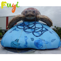 Promotion : Modèle de tortue marine gonflable géant et réaliste, personnalisable pour événements extérieurs, ballon tortue animale marine
