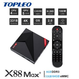 1 Tipo-c USB X88 MAX + <span class=keywords><strong>RK3318</strong></span> ram 4 GB rom EMMC 64 GB 4 k hdd mundo receptor de tv player android 9,0 set top tv box - Product Image 6