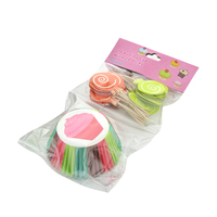 Venta Directa de Fábrica: Set de 24 Adornos para Pastel Kiss con Decoración para Cupcakes, Kit de Suministros