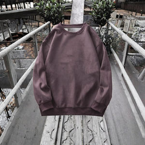 Wholesale High Quality Solid Top Eagle Men's <b>Hooded</b> <b>Fleece</b> Anti-Pilling Heavyweight Loose Casual Sweatshirt 100% Cotton Spring - Product Image 3