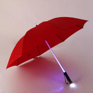 <span class=keywords><strong>Parapluie</strong></span> en tissu brillant à led en fibre optique, 2021 brille dans l'obscurité - Product Image 2