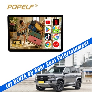 Reproductor de Video para Reposacabezas de Auto de 14 Pulgadas para Niños, Pantalla Táctil Android 14.0, 8 Núcleos, 4+64GB, Entrada HDMI, WiFi, BT, FM para Denza BYD - Product Image 1
