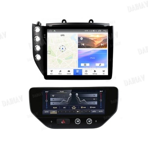 Radio para Auto de 10 Pulgadas con Android 12, Carplay y GPS para Maserati GranTurismo GT GC 2007-2017, Panel de Aire Acondicionado, Color Negro Plateado, Volante a la Izquierda - Product Image 1