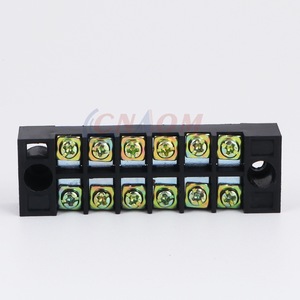 <b>Terminal</b> Block 6 Position 150A Screw Connection TB-1506 Wire Connector - Product Image 1