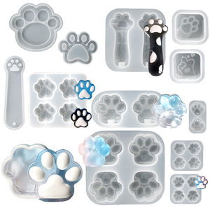 Moule en silicone écologique YLX pour griffes de chat, idéal pour la fabrication de porte-clés, pendentifs, bijoux et outils de pâtisserie, compatible four - Product Image 2