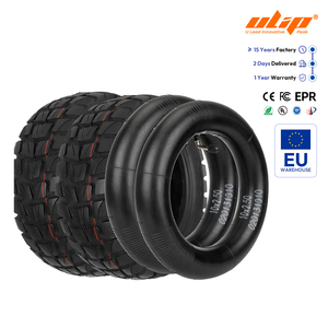 2 juegos de neumáticos todoterreno Ulip de 10 pulgadas 255x80 y cámara de aire reforzada de 10*2.5, cámara de aire reforzada de 10*2.5 a 90 grados - Product Image 1